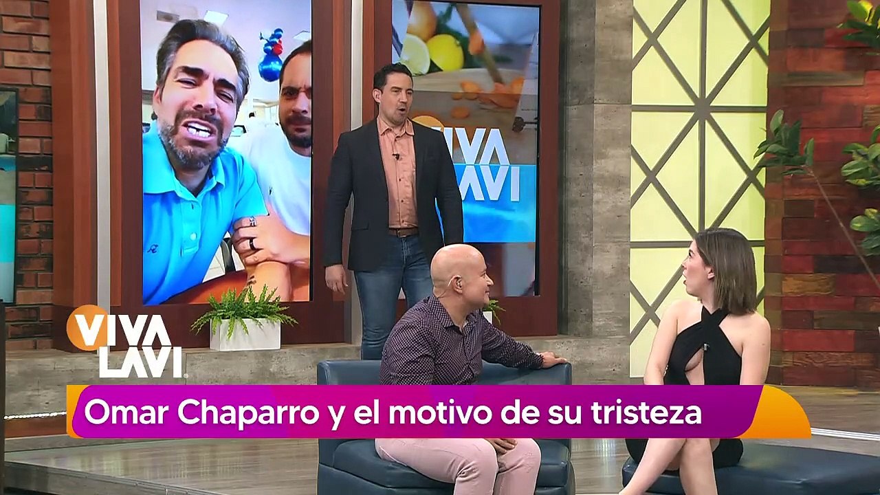 Omar Chaparro se queda chimuelo