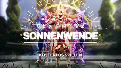 Destiny 2 zeigt im neuen Trailer zur Sonnenwende eure schicke, leuchtende Rüstung