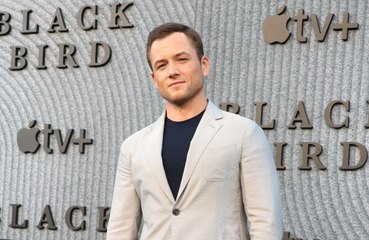 Taron Egerton gets 'filth' from Sir Elton John