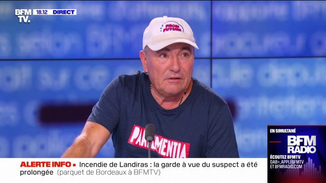 Le camping du film Camping brûlé par les incendies: Nous y étions, avec Franck [Dubosc], la veille du carnage , témoigne le réalisateur
