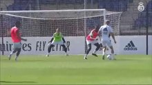 Les images de l entrenement de real madrid⚽️