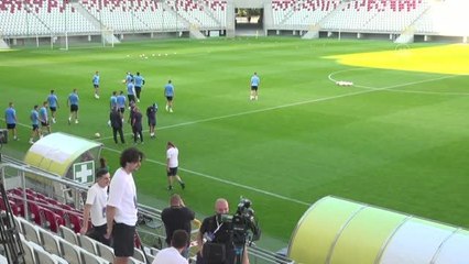 Dinamo Kiev, son antrenmanını gerçekleştirdi