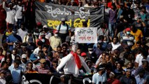 تجدد الاحتجاجات في سريلانكا رفضا لترشح رانيل ويكريمسينغه