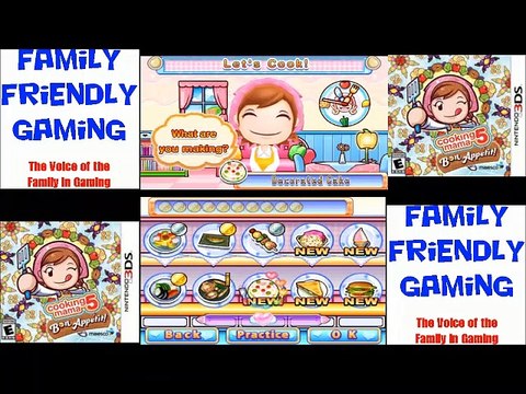 Cooking Mama 5 Bon Appetit Decorated Cake