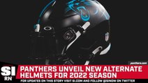 Panthers Unveil New Black Alternate Helmets for 2022 Season