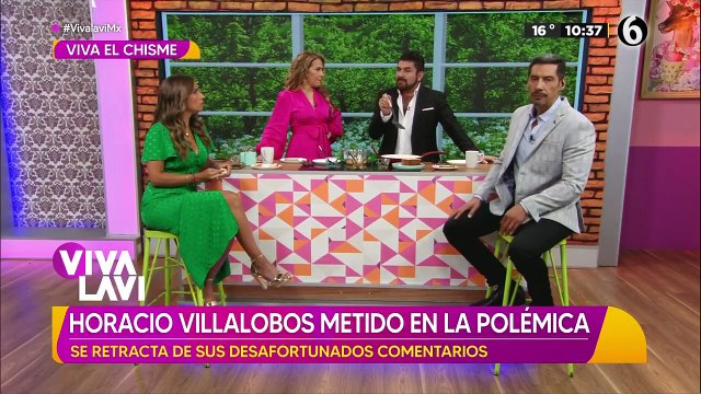 Horacio Villalobos se disculpa tras comentario sobre el Chapulín Colorado y Cantinflas