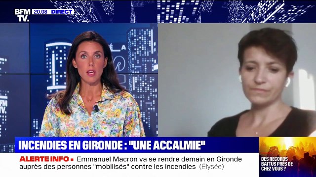 L'intégralité du village [de Landiras] a été évacuée, annonce Florence Bolmont, responsable de la communication de la commune