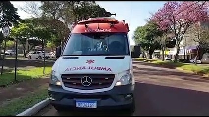 Idosa fica ferida ao sofrer queda na Av. Assunção