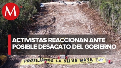 "Ha dejado de ser una pelea ambiental, esto ya es político": Integrante Sélvame del tren