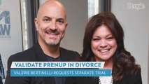 Valerie Bertinelli Requests Separate Trial to Validate Prenup in Divorce from Tom Vitale