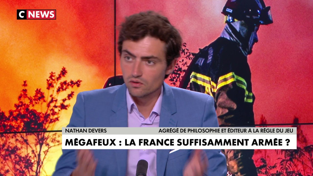 Nathan Devers sur les incendies en Gironde : «Le fait qu’il n’y ait pas de victimes humaines n’empêche absolument pas de dire qu’il s’agit d’un drame»