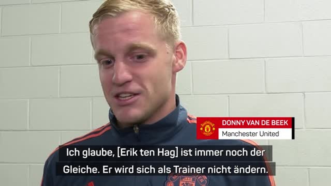 Van de Beek: Ten Hag ist “immer noch der Gleiche”