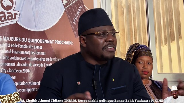 Législatives 2022- Pikine : Cheikh Ahmet Tidiane Thiam appelle à l'unité et à la conscientisation des jeunes pour assurer une majorité écrasante au Président Macky Sall.