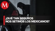 En México, dos de cada tres ciudadanos se sienten inseguros: Inegi