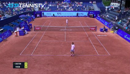 Gstaad - Gaston cède en trois sets contre Thiem