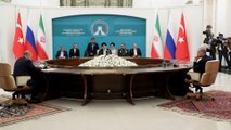 لقاءات ثنائية تسبق القمة الثلاثية في طهران