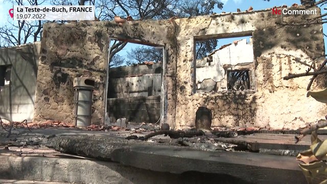 Incendies en Gironde : les flammes ont complètement détruit le Camping de Patrick Chirac