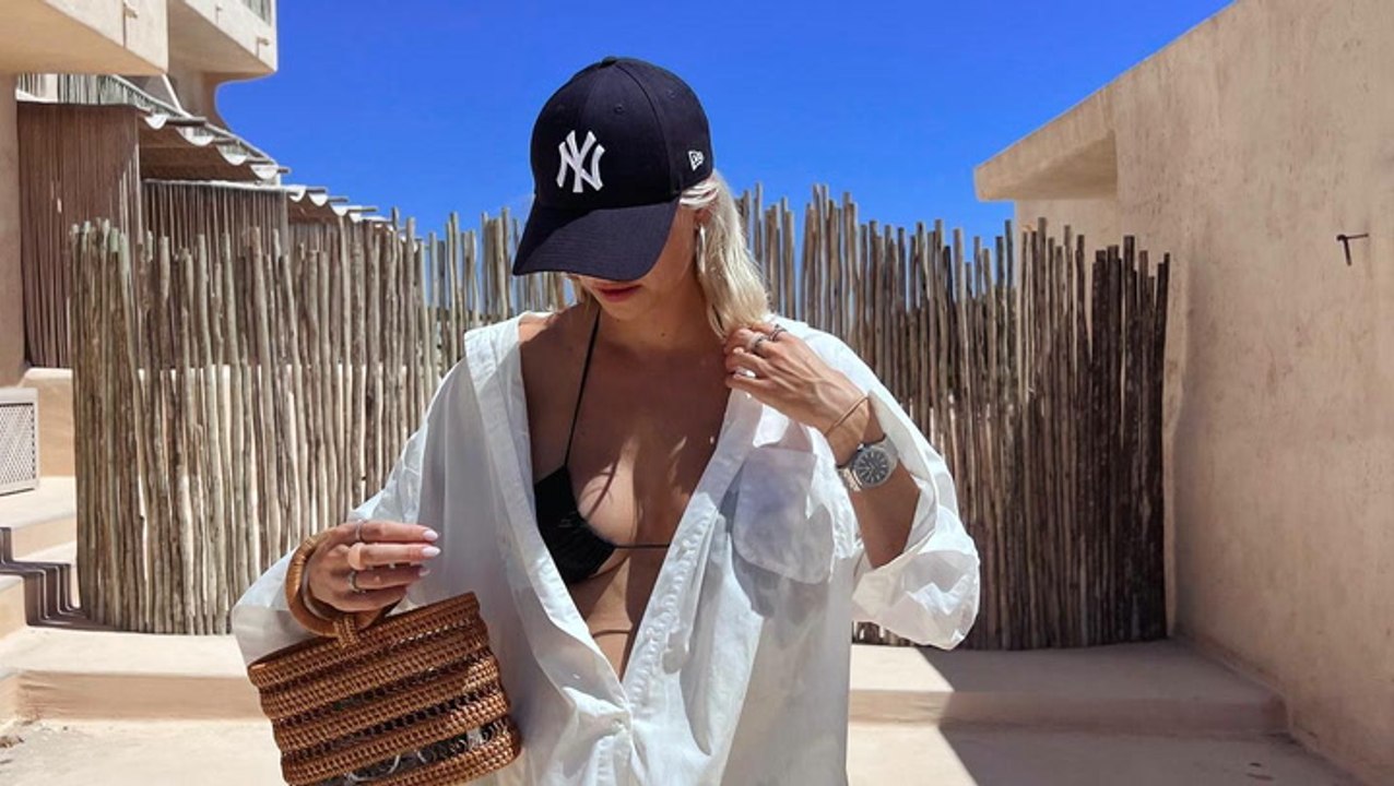 Lena Gercke im luftigen Sommer-Look - aber wo ist hier die Babykugel?