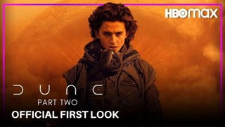 Dune Part Two (2023) Official First Look Teaser Trailer Timothee Chalamat Movie