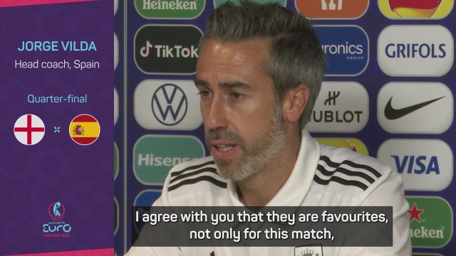 Vilda playing mind games ahead England-Spain Euro QF