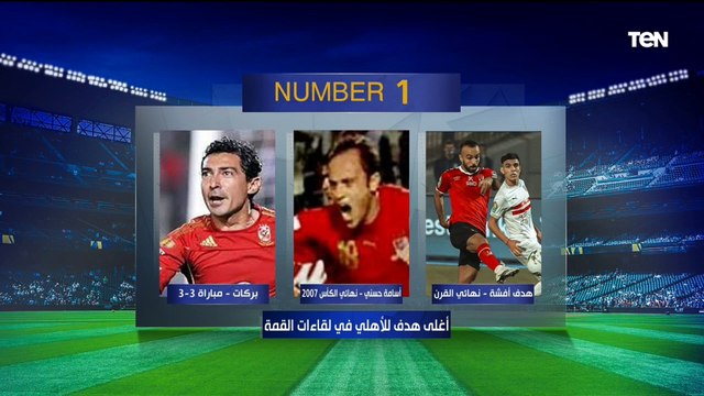 هدف أفشة القاضية ممكن الأغلى في لقاءات القمة إختيارات قوية من محمد عبد الجليل على فقرة #نمبر_وان