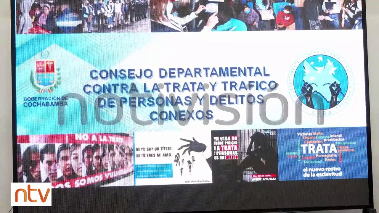 Cochabamba registra 32 casos de trata y tráfico de personas en lo que va del año
