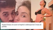 Virginia Fonseca, grávida de 6 meses, posa de biquíni, exibe tatuagem secreta e tira Zé Felipe do sério