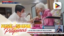 103-anyos lola, tumanggap ng P100-K cash gift mula sa DSWD; Pag-amyenda sa Centenarians Act of 2016 para mapalawak ang iba pang edad, itinulak sa kamara