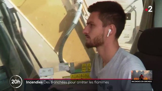 Canicule - Regardez les techniques des pompiers pour tenter de bloquer les incendies géants