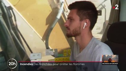 Télécharger la video: Canicule - Regardez les techniques des pompiers pour tenter de bloquer les incendies géants