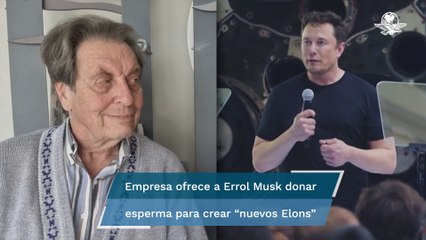 Ofrecen al padre de Elon Musk donar esperma para “nueva generación de Elons”