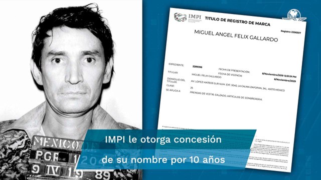 Félix Gallardo, “El Jefe de Jefes”, ya tiene su marca comercial