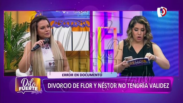 Divorcio firmado por Flor Polo y Néstor Villanueva no tendría validez