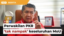 Perwakilan PKR tak nampak gambaran keseluruhan MoU, kata Salahuddin