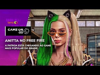 Anitta vai virar personagem de Free Fire