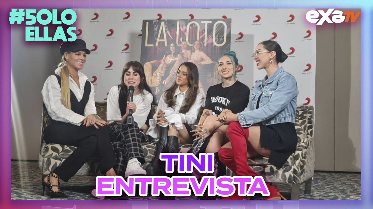 Tini en entrevista exclusiva con #5oloEllas // EXA Tv