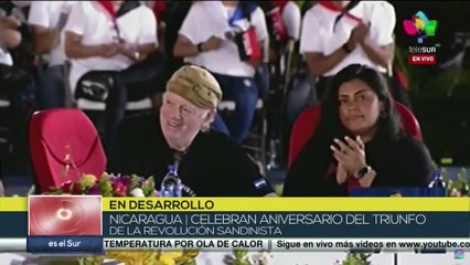 El Comandante Daniel Ortega reconoce a luchadores estadounidenses por causa sandinista