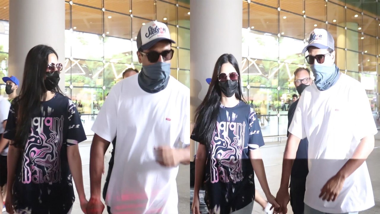 Katrina Kaif छुट्टियां मनाकर Vicky Kaushal के साथ आईं वापस, Fans को दिख गया Baby Bump | * News