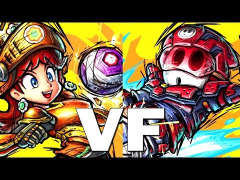 Mario Strikers Football : DAISY + MASKASS Gameplay Trailer VF