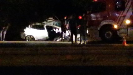 Silivri’de takla atan otomobil devrildi: 1 ölü, 1 yaralı
