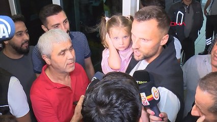 Haris Seferovic, Galatasaray için İstanbul'da