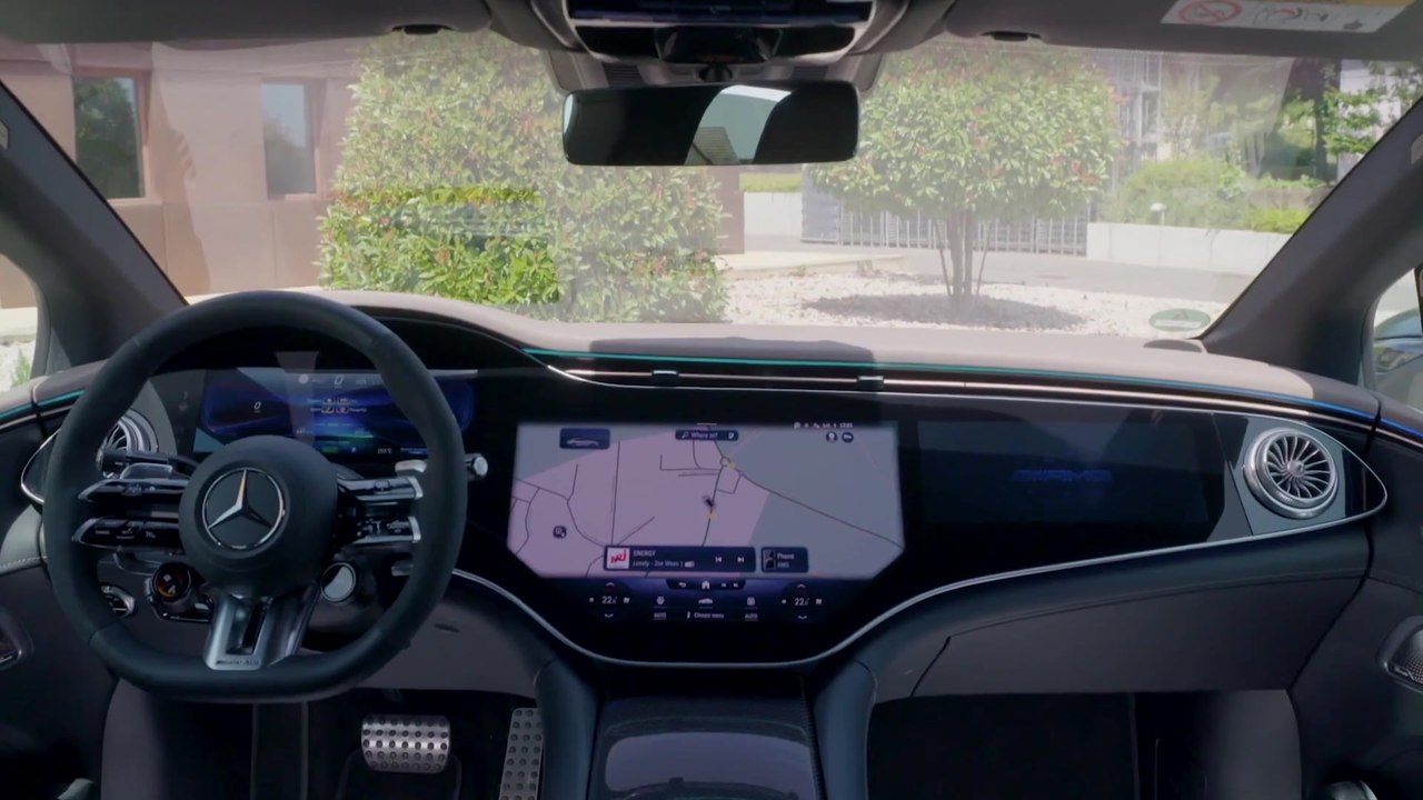 Der neue Mercedes-AMG EQE - Interieur-Design mit besonders sportlicher Note