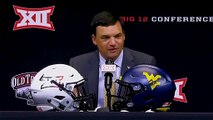 2022 Big 12 Football Media Days - West Virginia Head Coach Neal Brown conference realignment
