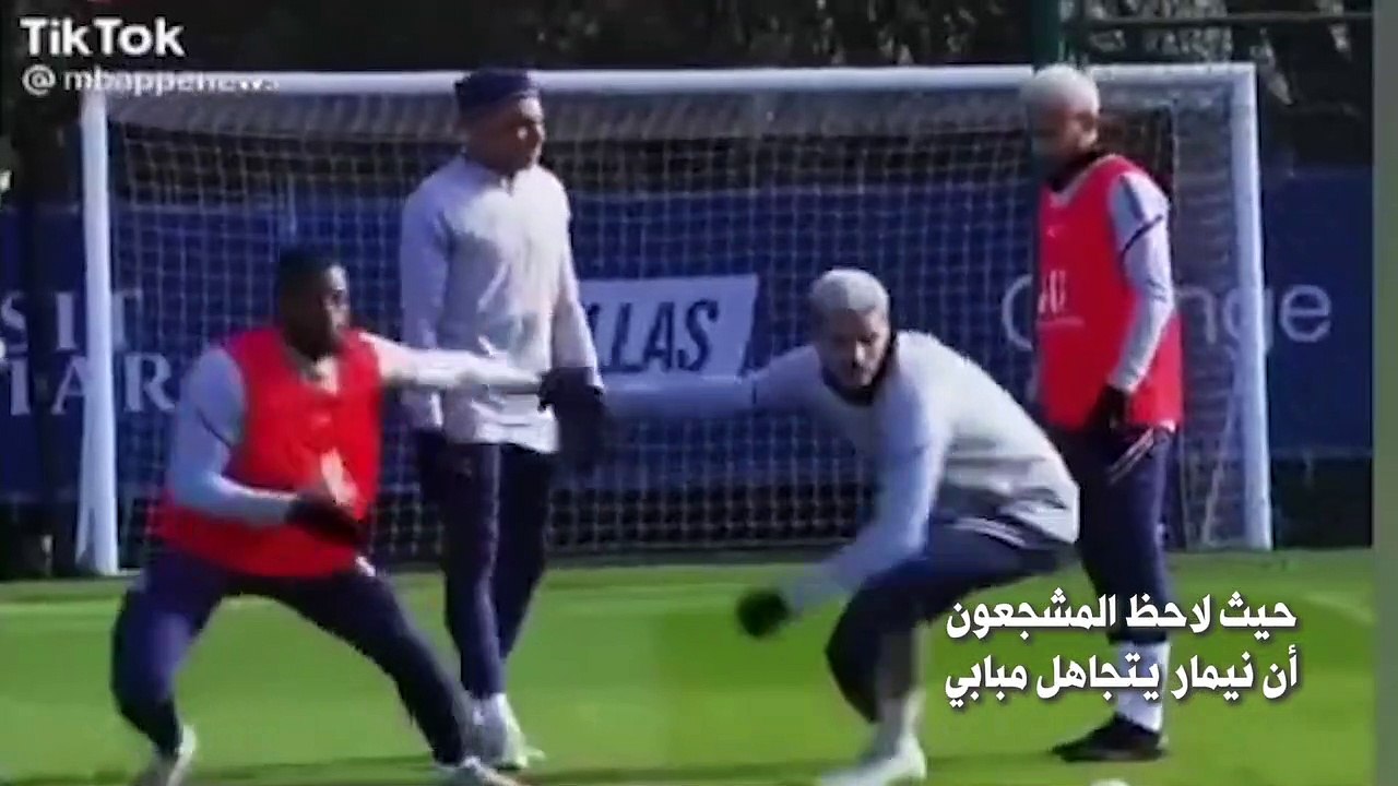 ما الذي يحدث بين مبابي ونيمار؟