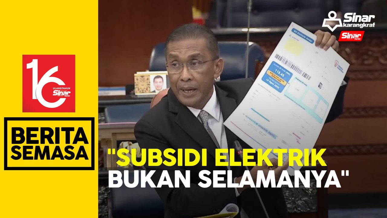 Subsidi elektrik mungkin tak diberikan lagi di masa depan