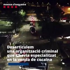 Operación contra la venta de cocaína en Badalona