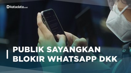 Reaksi Publik Soal Pemblokiran WhatsApp Cs, Apa Alternatifnya? | Katadata Indonesia