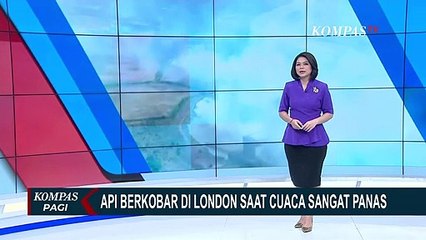 Kasus Kebakaran di London Meningkat Akibat Cuaca Panas!