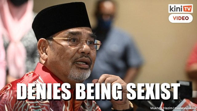 Tajuddin denies being sexist, calls DAP women MPs foul-mouthed