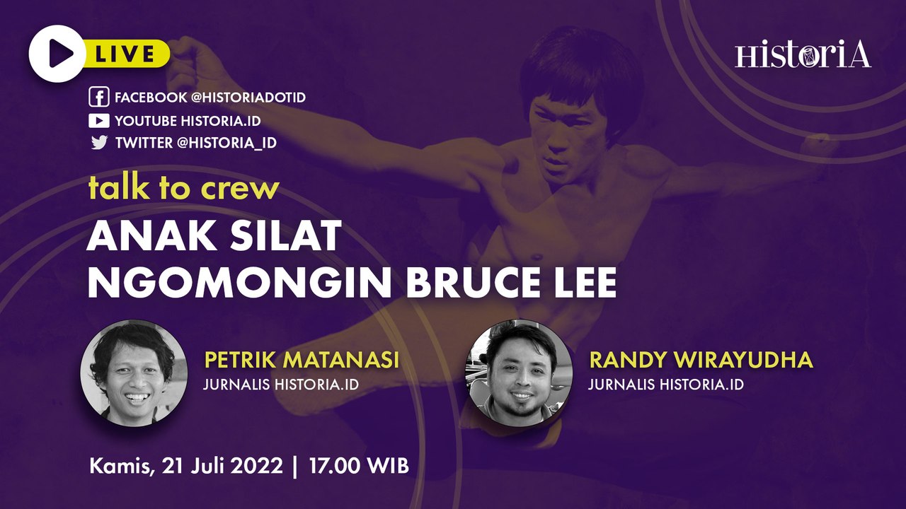 Anak Silat Ngomongin Bruce Lee - Talk To Crew | Historia.ID